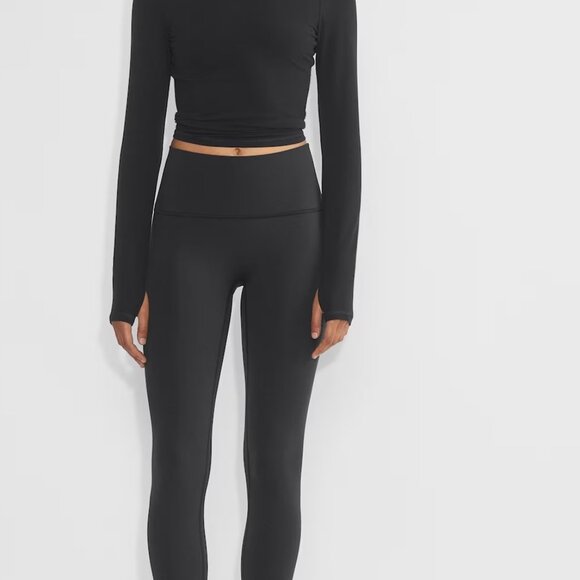 Aritzia Golden FigureForm Eternity Hi-Rise Raw-Hem Legging - Picture 4 of 10